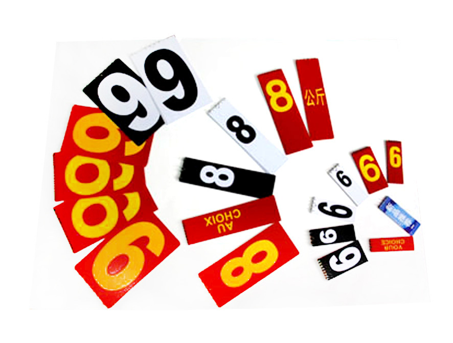 Sign Board & Flip Numbers